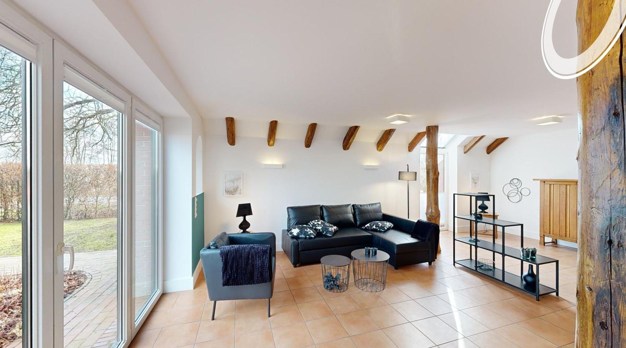 Gulfhof-Ferien Briese Apartamento Großheide Exterior foto