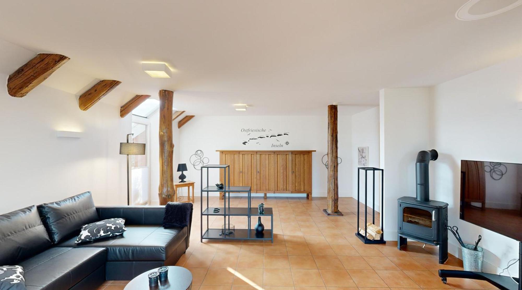 Gulfhof-Ferien Briese Apartamento Großheide Exterior foto